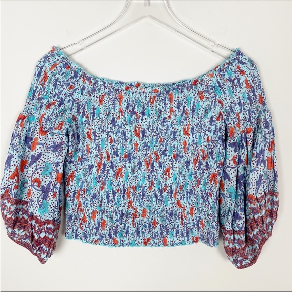 Poupette St Barth Ariel Smocked Top - Picture 3 of 6